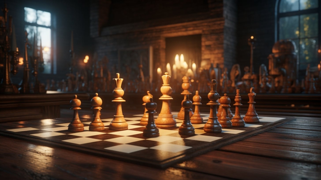 Chess art by Midjourney