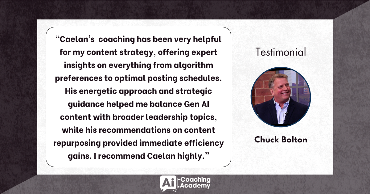 chuck bolton testimonial