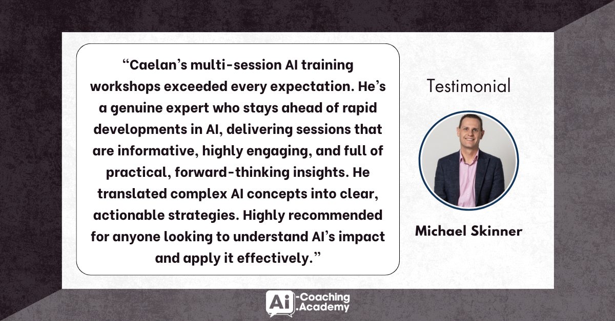 MIchael Skinner Testimonial