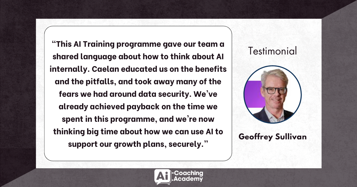 geoffrey sullivan testimonial