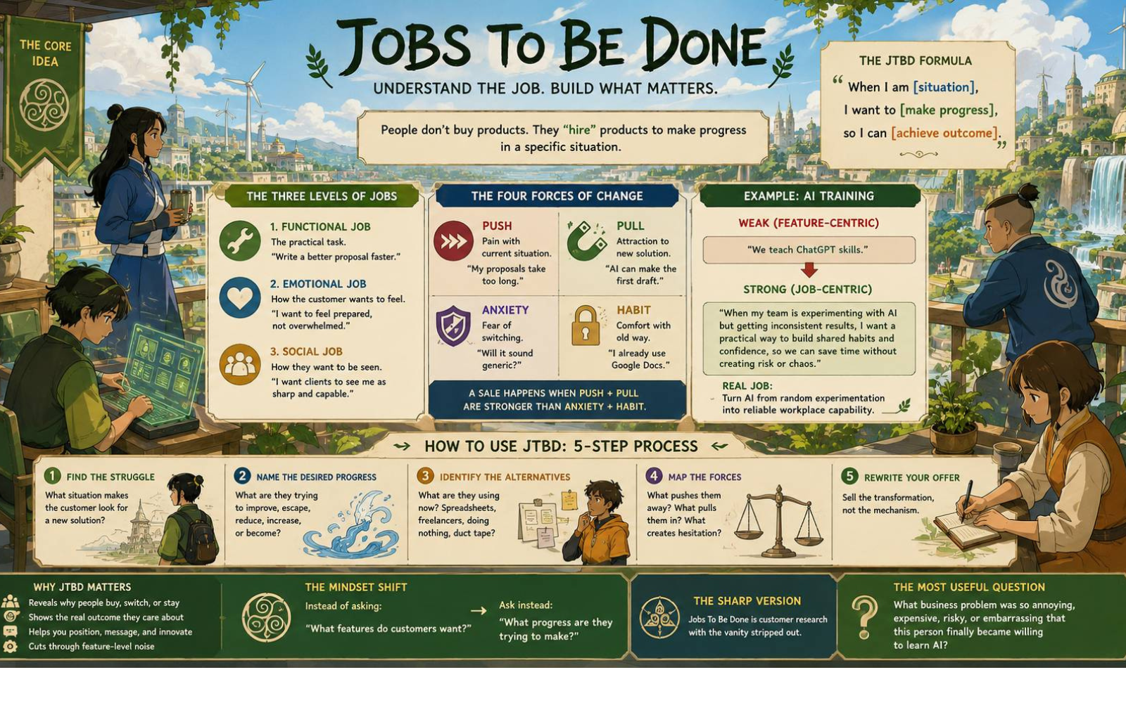 AI jobs to be done