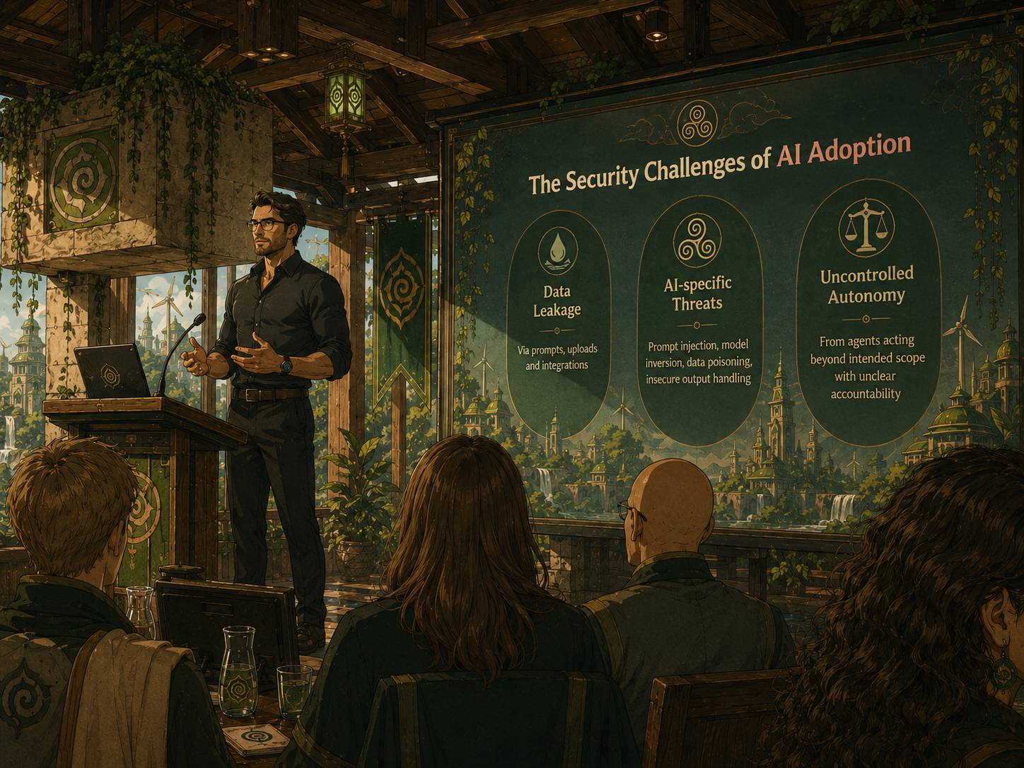 the security challenges AI