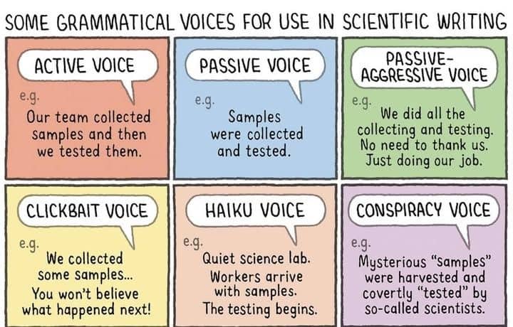 grammatical voices