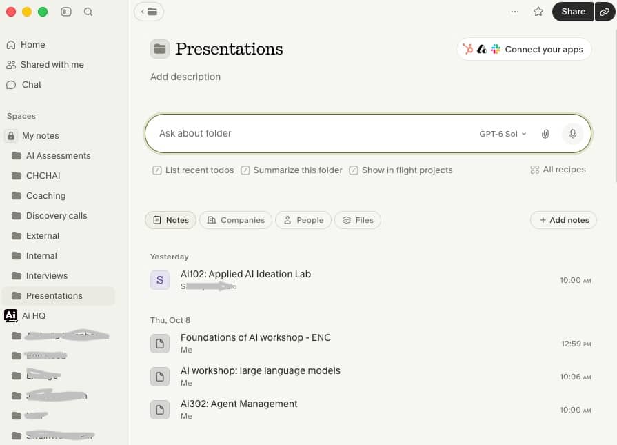 presentations